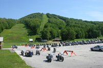 Sunapee, NH - Mt. Sunapee Ski Area - Motorcycles - Summer